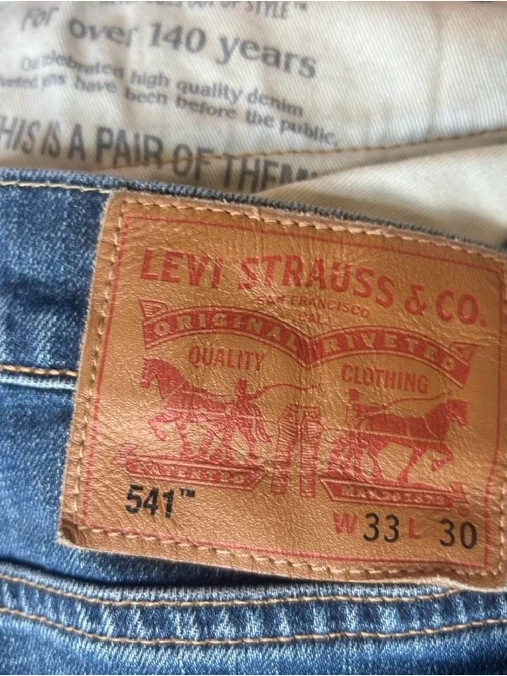Levi's Men's 541 Athletic Taper Denim Jeans